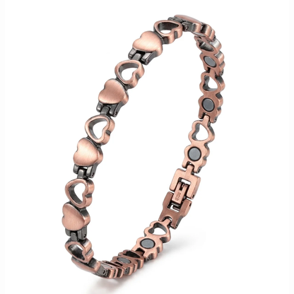 Heart Pure Copper Magnetic Anklet (VIP)