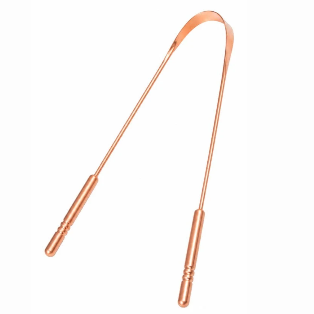 Copper Tongue Scraper for Oral Hygiene
