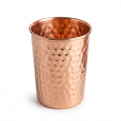 Hammered Pure Copper Tumbler