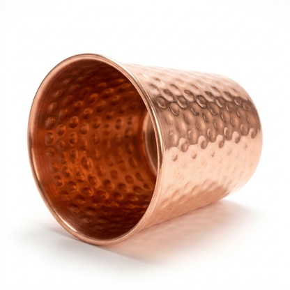 Hammered Pure Copper Tumbler