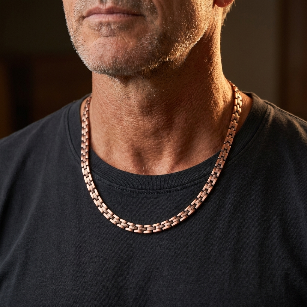Pure Copper Magnetic Necklace